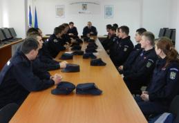Elevi în practică la Jandarmeria Botoşani