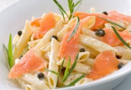 Paste penne cu somon