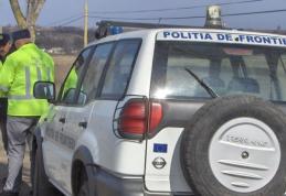 Autoturism neînmatriculat descoperit de poliţiştii de frontieră