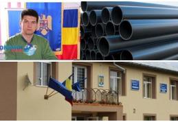 Comuna Hilișeu Horia îşi face reţea de alimentare cu apă, cu bani din bugetul local