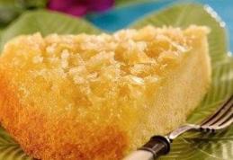 Prăjitură de post cu ananas