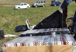 Țigări de contrabandă în valoare de peste 76.000 lei descoperite de poliţiştii de frontieră botoșăneni - FOTO