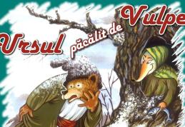 „Ursul păcălit de vulpe” în această duminică la Teatrul „Vasilache” Botoșani