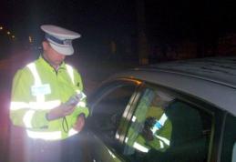 Trei șoferi prinşi beţi la volan în doar câteva ore