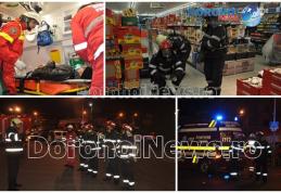 Incendiu la supermarketul LIDL Dorohoi: Exercițiu de amploare a pompierilor dorohoieni – VIDEO/FOTO
