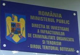 Descindere inedită la sediul DIICOT Botoşani