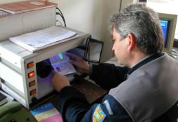 Polițiștii de frontieră din Dorohoi au descoperit un „Şofer” român cu permis de conducere ucrainean fals 