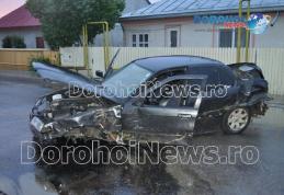 Șoferul care a intrat cu mașina într-un grup tineri și o conductă de gaze la Dorohoi a fost identificat