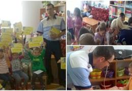 Poliţiştii botoşăneni au dat startul activităţilor destinate sărbătoririi Zilei Internaţionale a Copilului 