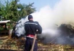 Incendiu provocat de un copil