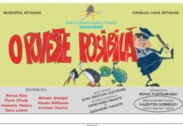 O poveste posibilă duminică la Teatrul „Vasilache”