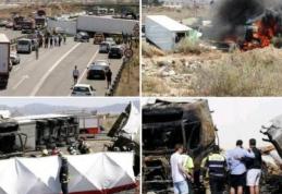 Tragedie în Spania: Român mort într-un grav accident rutier soldat cu şapte victime