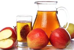 Oțetul din cidru de mere e cel mai bun remediu