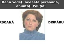 Persoană dispărută: Poliția caută o femeie din Flămânzi, care nu a mai luat legătura cu familia de zece ani