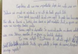 Ciorna uitată în bancă de un elev, i-a făcut să plângă pe profesori. „Timpul se scurge repede...”