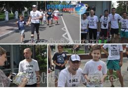 Salvați Copiii „Un gest pentru o viață”: Cinci maratoniști au alergat pentru dotarea Spitalului Municipal Dorohoi - FOTO