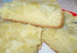 Pandișpan pufos cu ananas