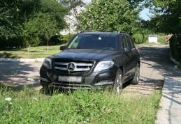 Mercedes GLK 220 furat din Rusia, depistat la controlul de frontieră - FOTO