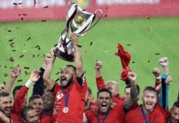 Astra Giurgiu a câștigat Supercupa României, după 1-0 cu CFR Cluj