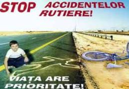 Atenţie părinţi ! Preveniţi victimizarea copiilor dumneavoastră prin accidente de circulaţie!