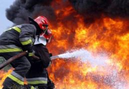 Cinci incendii în mai puţin de şase ore