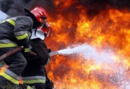 Cinci incendii în mai puţin de patru ore