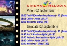 Vezi ce filme vor rula la Cinema „MELODIA” Dorohoi, în săptămâna 2 – 8 septembrie 2016 – FOTO