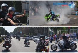 Paradă a motocicliștilor din întreaga țară, expoziție și show moto la Dorohoi – VIDEO / FOTO