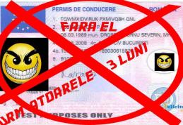 Conducere cu permisul suspendat 