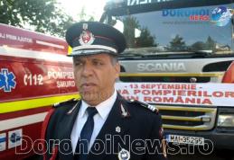 Amarandei Cristian, șeful ISU: „Astăzi se sărbătoresc 165 de ani de la înființarea primei structuri de pompieri miliatri în Dorohoi” - VIDEO