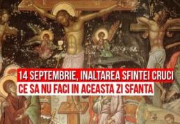 Înălțarea Sfintei Cruci. Superstiţii: De ce nu trebuie să mâncăm usturoi de Ziua Crucii