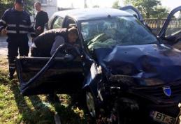 Accident cu două victime pe DN 29A Dorohoi-Suceava: Din nou, colonelul Țipișcă a acordat primul ajutor!
