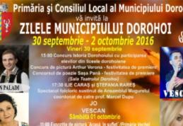 Încep Zilele Dorohoiului: concerte, expoziţii și distracție. Vezi programul complet din fiecare zi!