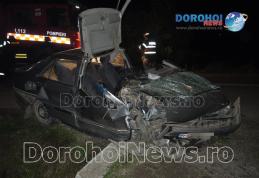 Accident grav la Carasa! Bărbat rămas încarcerat, scos de pompieri și transportat de urgență la spital – VIDEO/FOTO