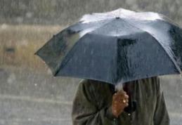 Atenție! Informare meteorologică de ploi însemnate cantitativ, intensificări ale vântului și precipitaţii mixte la munte