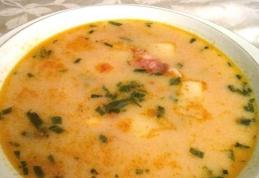Ciorbă de cartofi cu tarhon