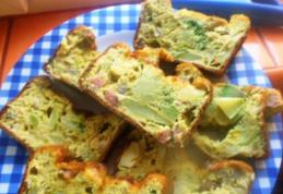 „Chec” cu brânză și broccoli