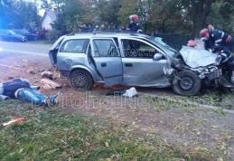 Accident grav la Vârfu Câmpului! Un mort şi un rănit grav! - FOTO