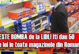 Veste bombă de la LIDL! Îţi dau 50 de lei în toate magazinele