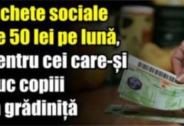 DAS Dorohoi anunță distribuirea tichetelor sociale pentru gradiniţă aferente lunii Octombrie 2016