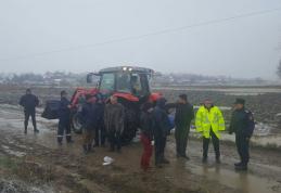 50 de hectare de pășune inundate la Hilișeu. Prefectul şi şeful ISU Botoșani sunt la faţa locului - FOTO