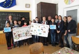 Pace în poezie și culoare la Școala Gimnazială „Dimitrie Pompeiu” Broscăuți - FOTO