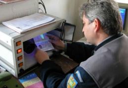 Permis de conducere ucrainean fals, depistat la PTF Stânca