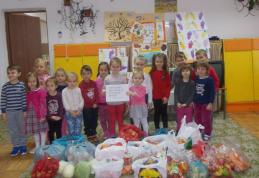 Activitate de voluntariat a preșcolarilor de la Grădinița cu PP Ștefan cel Mare și Sfânt Dorohoi - FOTO
