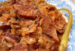 Varză călită cu kaizer