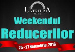 Weekendul Reducerilor la Uvertura Mall! - La brandurile din Uvertura Mall veți găsi oferte de nerefuzat!