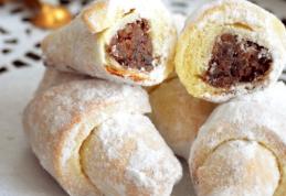 Cornulețe fragede, vanilate