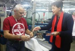 Candidații social democrați au arătat angajaților din fabricile municipiului Botoșani ce va face PSD la guvernare