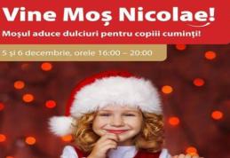 Întâlnire cu Moș Nicolae, la Shopping City Suceava