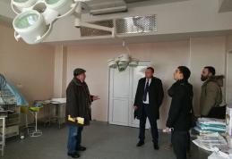 Soluții de urgență cerute de CJ pentru sala inundată de la Spitalul Mavromati - FOTO